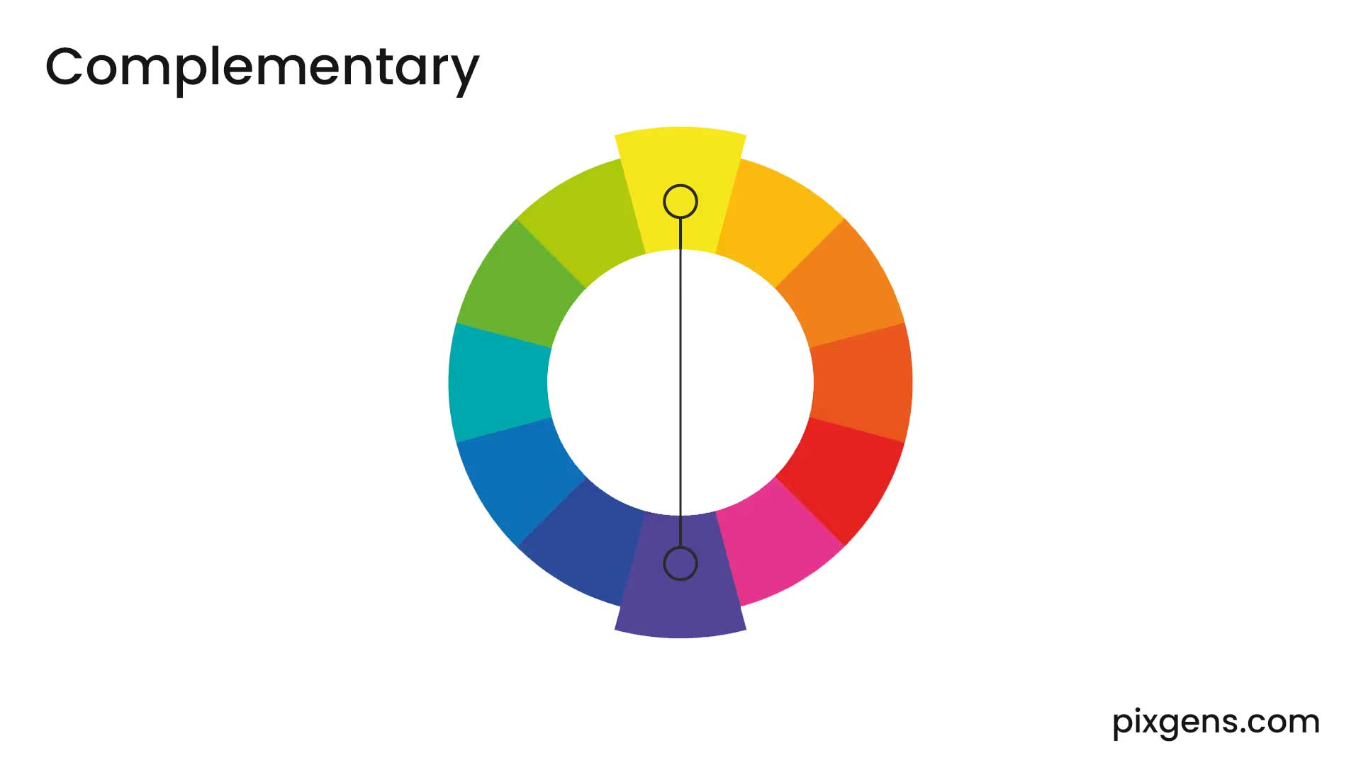 Complementary color scheme
