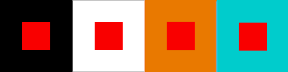 Color context interaction
